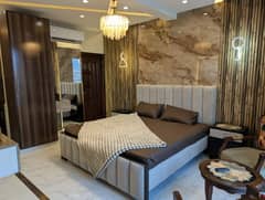 1 BED FULL LUXURY FURNISHED (EIFFL VIEW) APARTMENT FOR RENT IN NISHTER BLOCK BAHRIA TOWN LAHORE