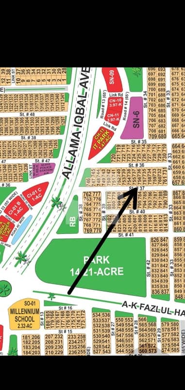 DHA Multan Sector N 1 Kanal Residential Plot Near To Park, Masjid And Commercial.