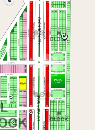 5 Marla Plot For Sale In Bahria Orchard M Block