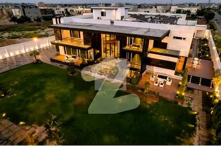 6 Kanal Ultra Luxury Designer Mansion Full Basement, Lift, Pool, Home Theater, 3 Kanal Lawn for Sale in DHA Phase 6