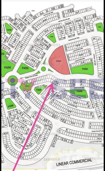 5 Marla Plot For Sale In Rafi Block Phase-8 Bahria Town Rawalpindi.