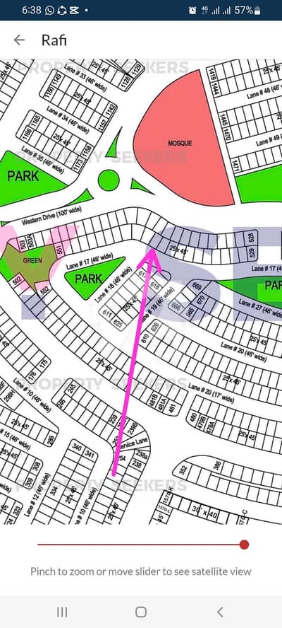 5 Marla Solid Land Plot For Sale In Rafi-Block Phase-8 Bahria Town Rawalpindi