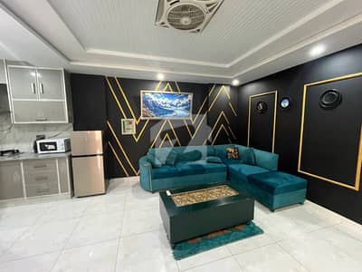 Spacious Luxury 1 Bed Fully Furnished BHK Apartment For Rent In Sector E Bahria Town