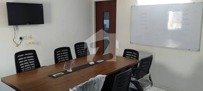 24/7 Operational Prime Semi-Furnished Office 1360 Sq. Ft. I. I. Chundrigar