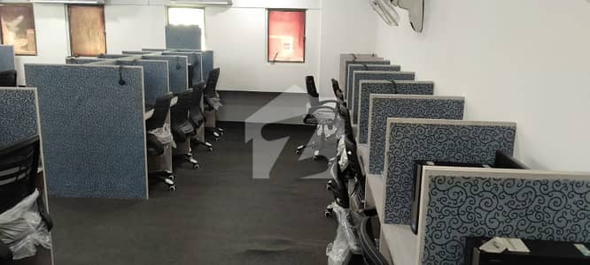 24/7 Operational Prime Semi-Furnished Office 1360 Square Feet I. I. Chundrigar