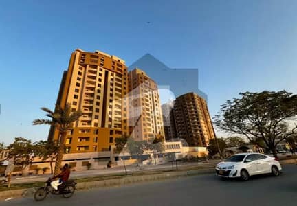 3BED/DD Brand New Project Burj-Ul-Harmain At Main Safoora Chowrangi Flat For Rent
