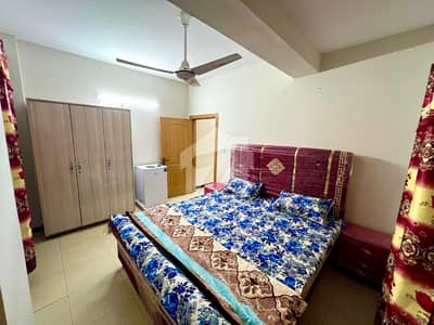 1 BED FURNISHD FLAT FOR SALE F-17 ISLAMABAD ALL FACILITY AVAILABLE CDA PPROVED SECTOR
