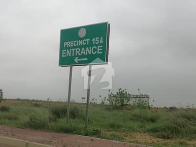 Precinct 15-A 125 Square Yard Residential Plot On LEVEL Location Of Bahria Town Karachi