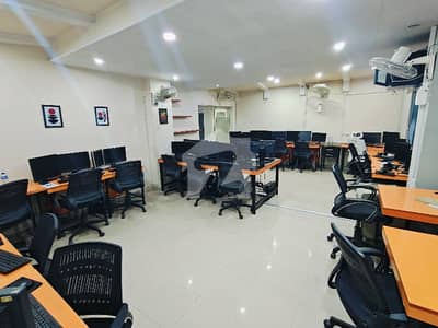 Hot Offer Fist Floor Hall With Glass Partition Available For Rent Near Shoukat khanam hospital