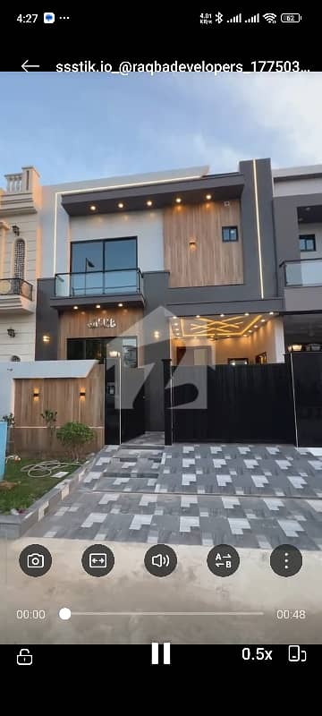 5 Marla Facing Park Spanish House For Sale in A Extension, Citi Housing Sialkot