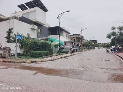 Sector F One Kanal Street 9 Fully Heighted Back Open Plot Possession Utility Charges Paid