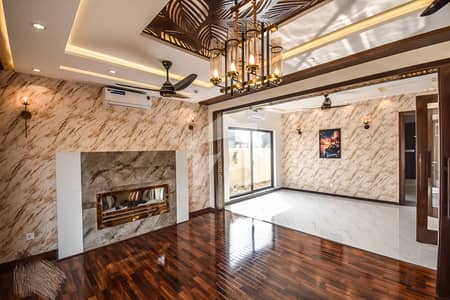 1-Kanal Spanish Designed Bungalow for Sale in DHA Phase 7 Lahore Featuring 5 Master Bedrooms with Attached Baths, Double Company Kitchens, Lush Green Lawn & Premium Living at 775 Lac