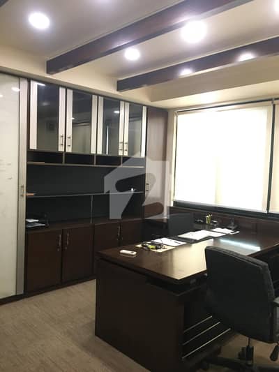 FABULOUS 2,000 SQ-FT FULLY FURNISHED OFFICE SPACE FOR RENT PRIME CLIFTON