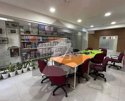 600 Sq Yards G+2 Building Main Shahrah E Faisal With Car Parking Corporate Office On Rent Fully Furnished