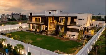 8 Kanal Brand New Full Basement Full Furnished Swimming Pool Home Theater 4 Kanal House 4 Kanal Lawn In DHA Phase 6
