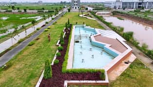 Looking For A Back of Main Residential Plot In Lahore Smart City - Overseas West Block