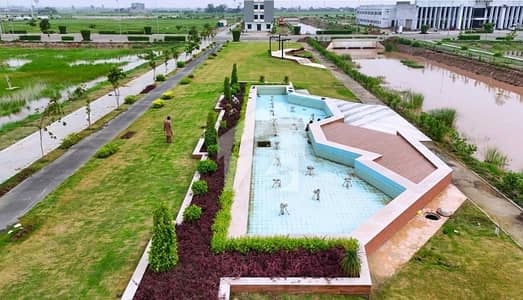 Looking For A Back of Main Residential Plot In Lahore Smart City - Overseas West Block