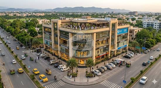 G-10 Corner Plaza For Sale 60x80 6 Story 27000 Square Feet Covered Area Lift