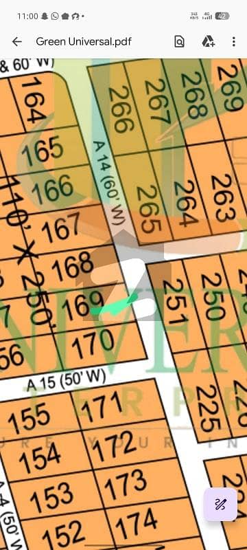 A Block Gulberg Greens 5 Kanal Plus Extra Land Paid Possession  Plots Available For Sale