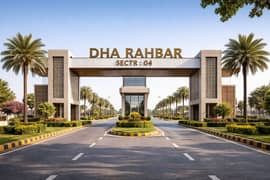 Dha Rahber 5 Marla Sector 4 Block R 60ft Road
