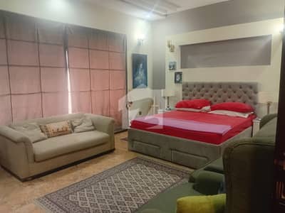 Mian Brother Offer DHA Phase 5 1 Kanal House For Rent Brand New Upper Fully Furnished 3 Bedroom Attached Bath TV Lounge Kitchen Store