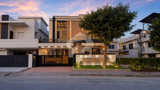 VIP Location, Mezzanine Floor And 10 Marla Brand New Modern House For Sale Bahria Town Rawalpindi