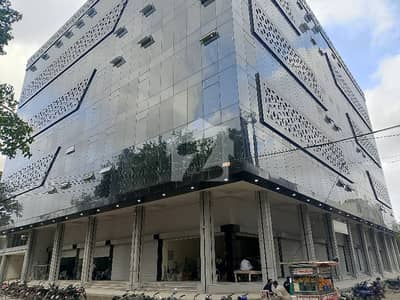 READY FOR POSSESSION DOUBLE HEIGHT (GROUND+MEZZANINE) SHOWROOM AVAILABLE FOR SALE 2 SIDE CORNER