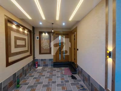 Rawalpindi Bahria town phase8  5 Marla Brand New Designer House For Sale Single Unit 4Bed Rooms With Attechad Wash Front Back Open Bulaverd House  255 Demand