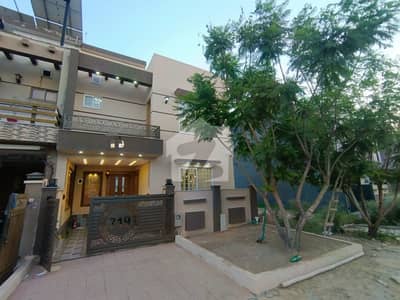 Rawalpindi Bahria Town Phase 8 5 Marla Brand New Designer House For Sale Single Unit 4Bed Rooms With Attechad Wash Front Back Open Bulaverd House  255 Demand