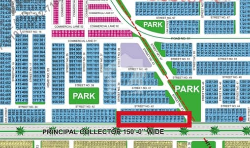 10 Marla Plot for Sale (150 Ft Principal Road) in Sector C DHA Bahawalpur