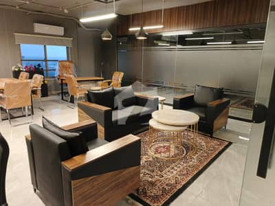 6000 Square Feet Brand New Commercial Property Full Furnished Corporation Office For Rent At Main Boulevard Gulberg 3 Lahore