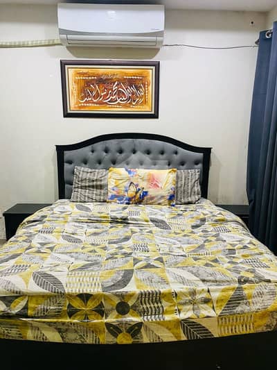 E-11/2 Malik Heights 2 bedroom furnished apartment available for rent.