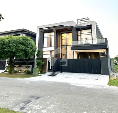 One Kanal Brand New Luxury Ultra-Modern Design Most Beautiful Bungalow 2 Servant Quarter In Basement For Sale At Prime Location Of DHA Lahore Near To Park Masjid & Commercial Market.