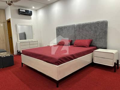 2 Bed Fully Furnished Apartment (   Per Day Rent: Rs 6500 ) ( Monthly Rent: Rs 65,000 ) In Faisal Town Block B Islamabad.