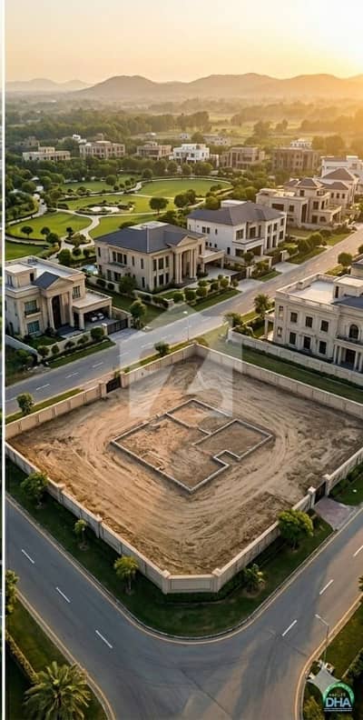 DHA Phase 3 Sector B Street 3 Corner Plot WIth Extra Land