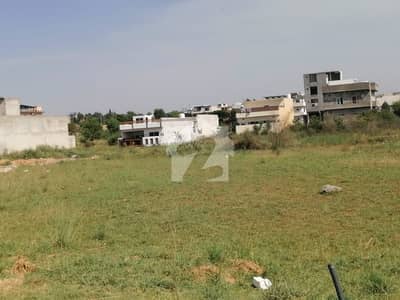 E-18 Health Enclave Islamabad Residential Plot Surrounded by houses