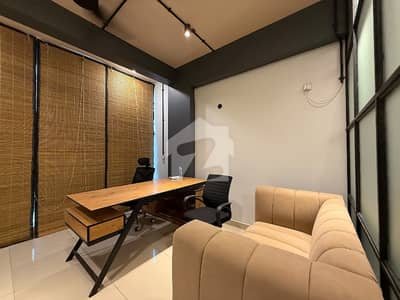 450sq ft Fully Furnished Office Available for Rent at Zulfiqar commercial, DHA Phase 8
