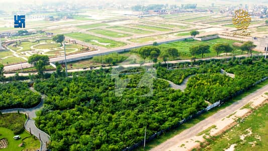 5 Marla Facing Park Plot For Sale In A1 Block Central Park