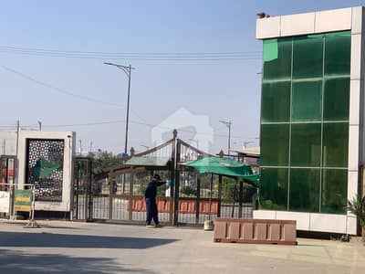 5 Marla Mian Boulevard 85 ft Road Plot For Sale
