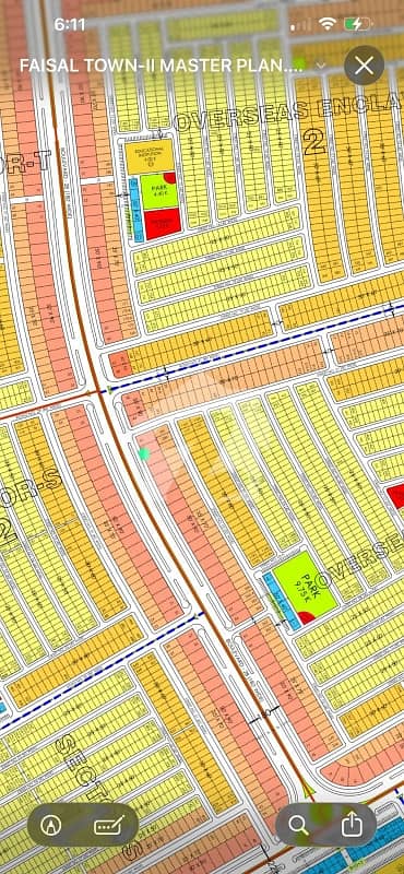 Faisal Town Phase 2 Residential Plot Sized 2250 Square Feet Is Available