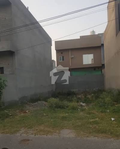 8-Marla Residential Possession Plot Available For Sale in Gul Kali Harbanspura Road Lahore Cantt.