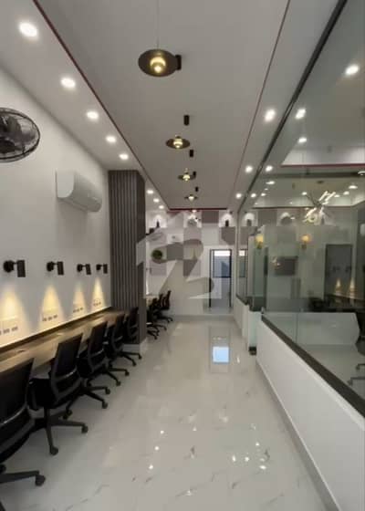 Fully Furnished Ground Floor Ready To Move 1000 Sq Ft Office In Kohinoor City, Faisalabad