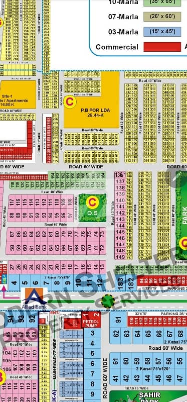 CORNER, 4-MARLA RESIDENTIAL PLOT FOR SALE BLOCK C