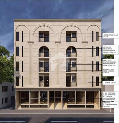A Great Choice For A 1550 Square Feet Flat Available In Peninsula Commercial Area