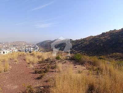 2 Kanal Plot For Sale In Upper Banigala JJ Abbasi Society Front Back Open Plot Back Side Lush Green Botanical Garden View, Heighted Plot With North Hills View