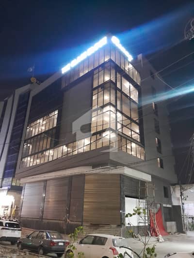 4800 Sq Ft Brand New Buildings' Each Floor Available On Main Shahrah E Faisal Nursery 24/7 Building