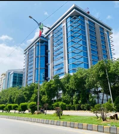 2093 Sq Ft Two Side Corner Empty OFFICE In VIP Building Of Main Shahra E Faisal 24/7 Building