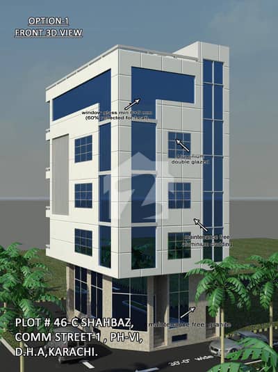 FULL COMMERCIAL BUILDING | 3-SIDE CORNER | SHAHBAZ COMMERCIAL, PHASE 6
