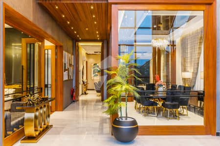 TASK EST OFFER : 1 Kanal Brand New FULL FURNISHED Designer House Near RAYA For Sale In Phase 6 DHA