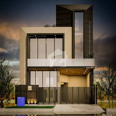 5 Marla Beautiful Designer House Grey Structure For Sale 5 Marla Beautiful Designer House Grey Structure For Sale